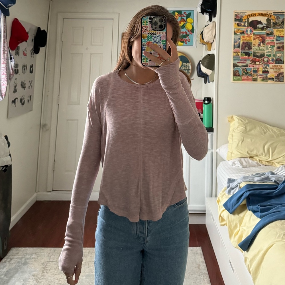 Free People long sleeve top
